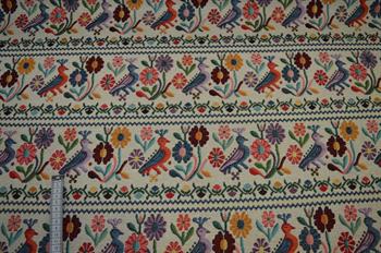 Gobelin, Blomster og fugle